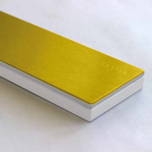 Σιφόνι δαπέδου από χρυσό 24Κ Confluo FRAMELESS Grid KARAG 75cm