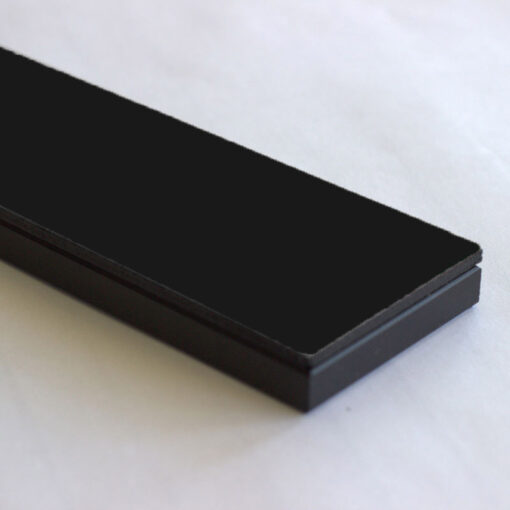 Σιφόνι δαπέδου από μαύρο γυαλί Confluo FRAMELESS Grid KARAG 75cm