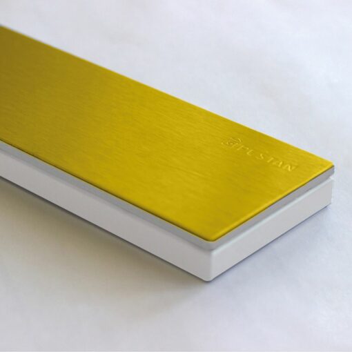 Σιφόνι δαπέδου από χρυσό 24Κ Confluo FRAMELESS Grid KARAG 85cm