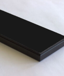 Σιφόνι δαπέδου από μαύρο γυαλί Confluo FRAMELESS Grid KARAG 85cm