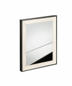 Καθρέπτης με φωτισμό και πλαίσιο μαύρο ματ LD-BM KARAG 40x100cm