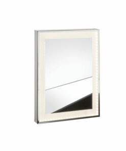 Καθρέπτης με φωτισμό και πλαίσιο σατινέ LD-CS KARAG 40x100cm